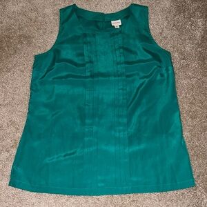 Merona Dressy Pleat Blouse Size Small